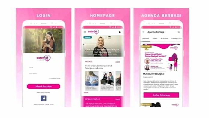 Aplikasi Sisternet XL.