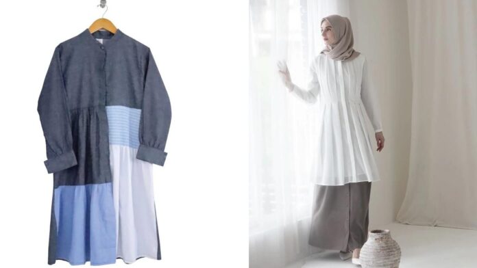 4 Inspirasi Baju Tunik Wanita Muslimah yang Indah dan Menarik
