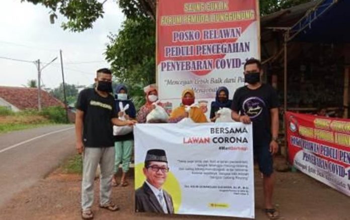 Agun Ajak Warga Ciamis Gotong-Royong Saling Membantu