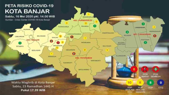 Update Corona Kota Banjar 16 Mei