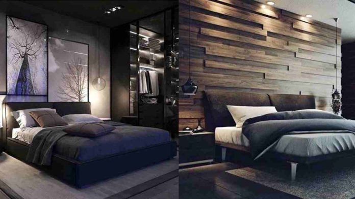 Desain Kamar Tidur Maskulin