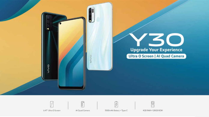 gambar HP Vivo Y30 Terbaru