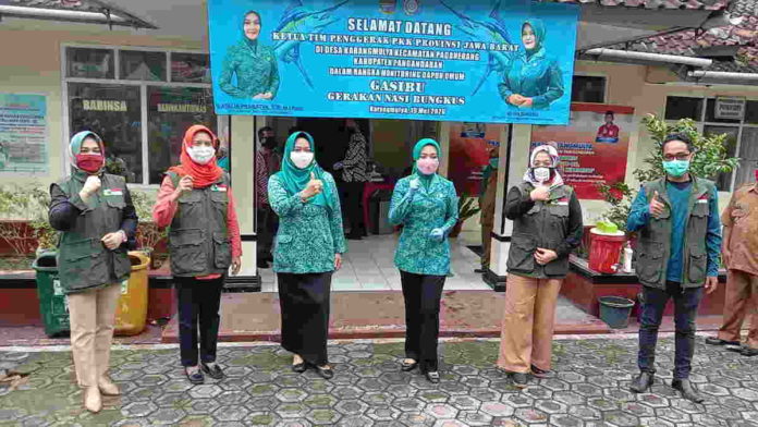 Istri Gubernur Jabar Apresiasi Dapur Umum di Pangandaran