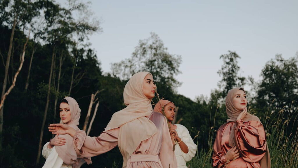 Kerudung Coklat Susu