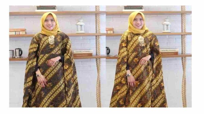 model jubah batik terbaru