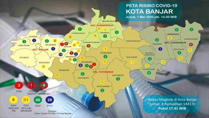 Data Corona Kota Banjar 1 Mei