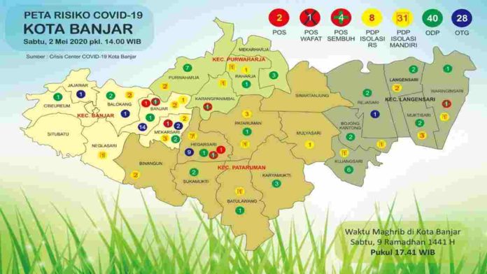Update Corona Kota Banjar 2 Mei