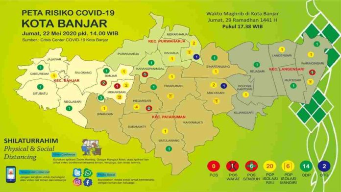 Update Corona Kota Banjar 22 Mei