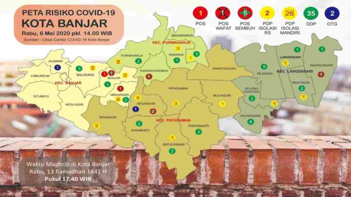 Update Corona Kota Banjar 6 Mei