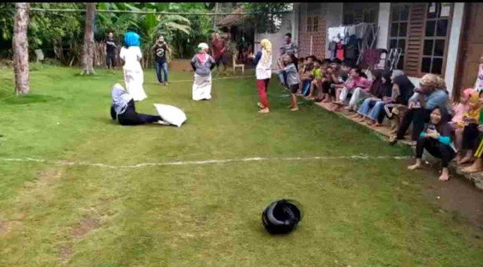 Tak Bisa Liburan Karena Covid-19, Warga Kertaharja Ciamis Gelar Perlombaan Rakyat