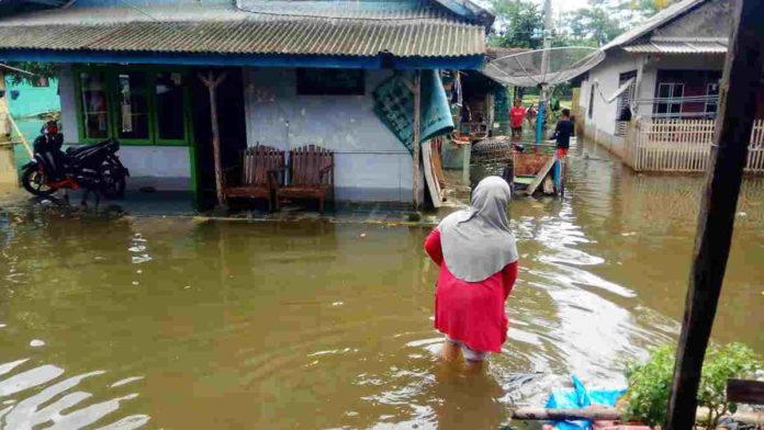 banjir merendam pangandaran