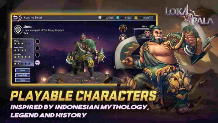 game online moba lokapala