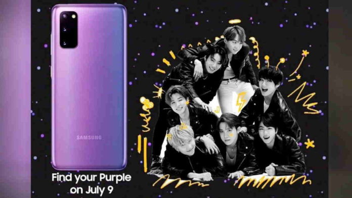 HP Samsung Galaxy S20+ BTS Edition