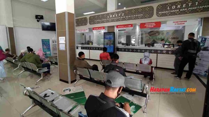 Kantor Samsat Ciamis Kembali Ramai