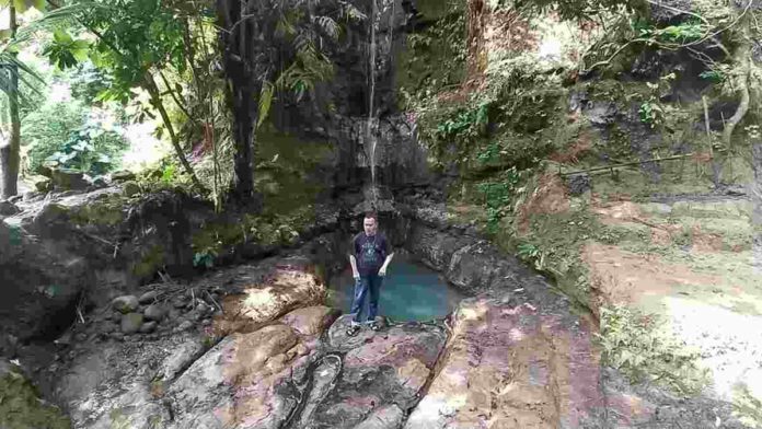Kolam Binuang di Cimaragas Ciamis