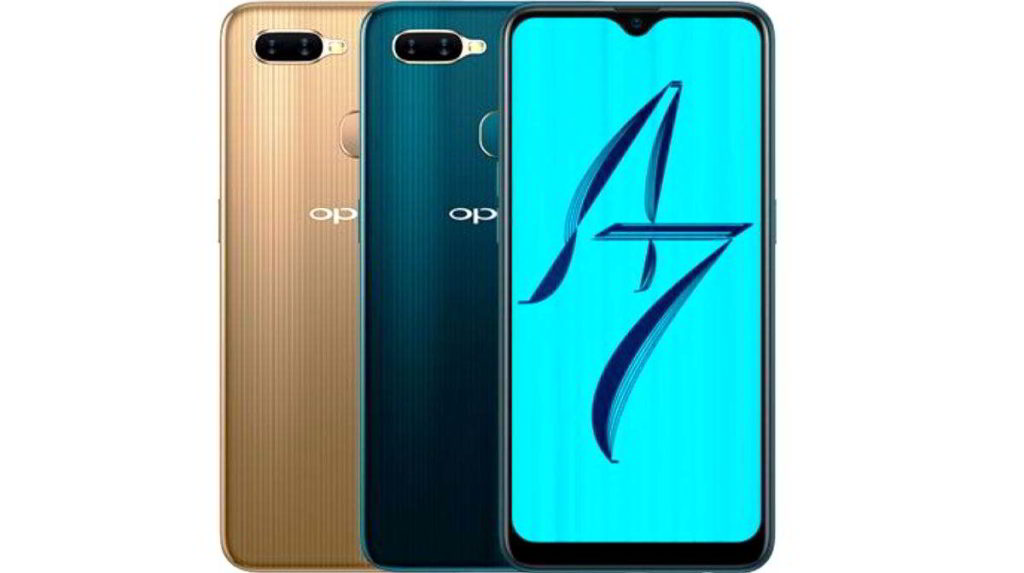 Oppo A7. Foto: Net/Ist.
