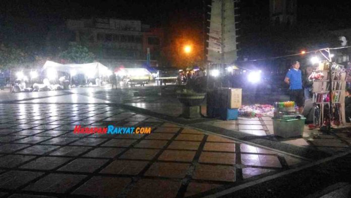 PKL di Alun-alun Kota Banjar