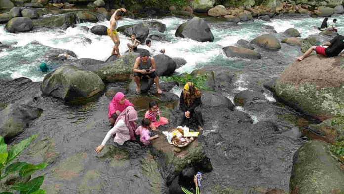 PSBB Berakhir, Obyek Wisata di Ciamis Ramai Pengunjung