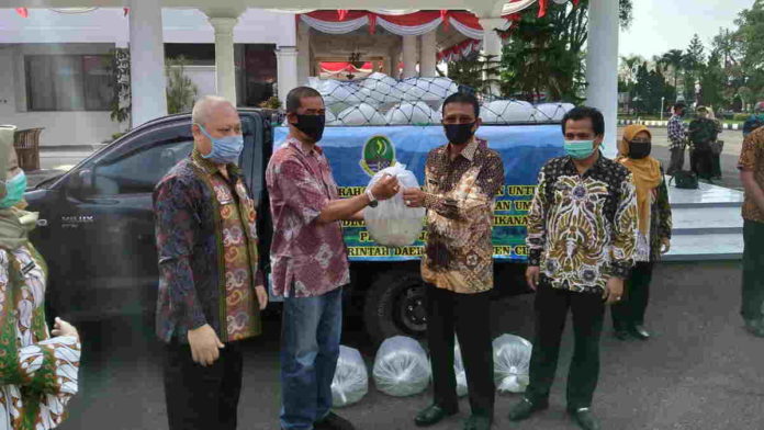 Pemkab Ciamis Kembali Terima Bantuan Ratusan Ribu Benih Ikan