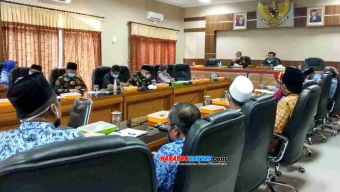 DPRD dan Kemenag Pangandaran Bahas Protokol Kesehatan di Pondok Pesantren Jelang AKB