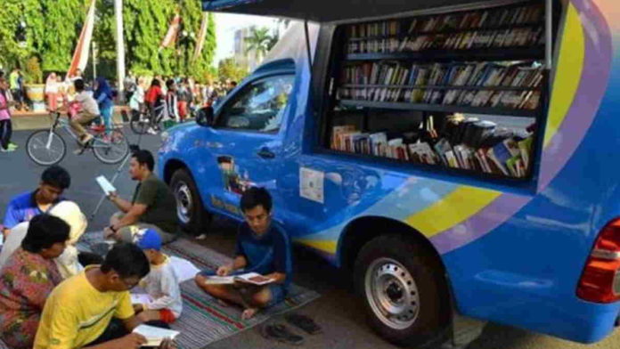 Selama Pandemi, Aktivitas Perpustakaan Keliling di Banjar Dihentikan Sementara