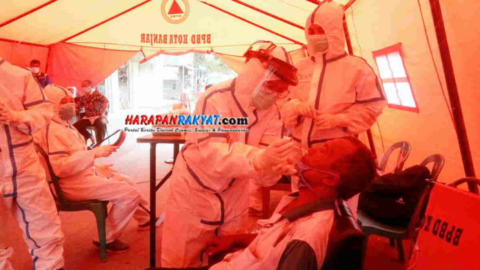 Swab Test Massal Para Pedagang