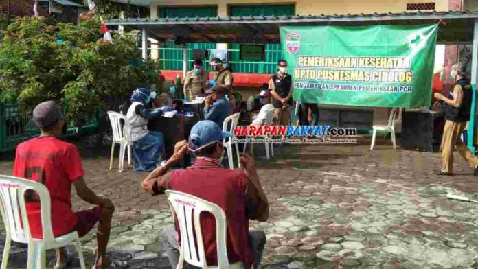 Swab Test Massal di cidolog ciamis