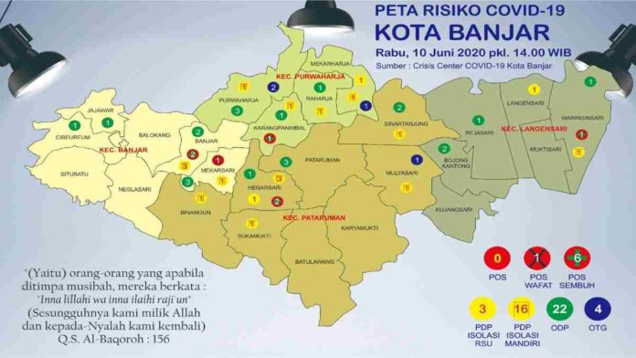 Update Corona Kota Banjar 10 Juni