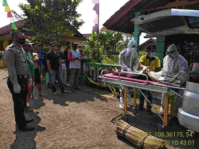 Warga Cipaku Ciamis Meninggal Saat Jualan di Kawali