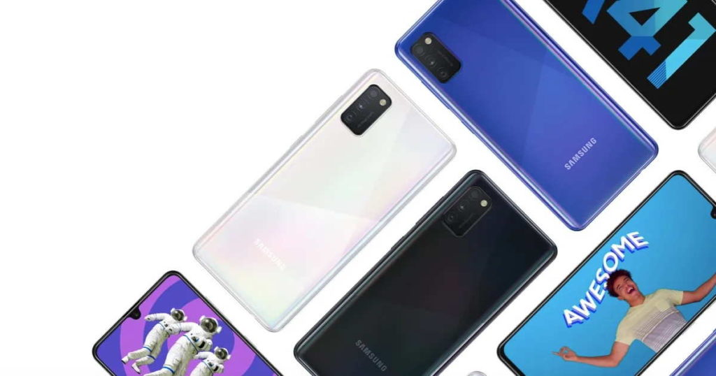 HP Samsung Galaxy A42, Smartphone 5G Termurah 2021