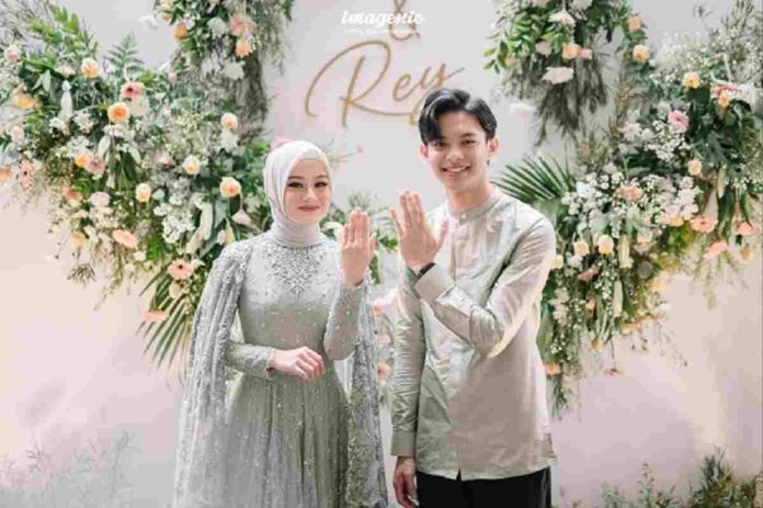 Pernikahan Dinda Hauw dan Rey Mbayang Dengan Proses Taaruf