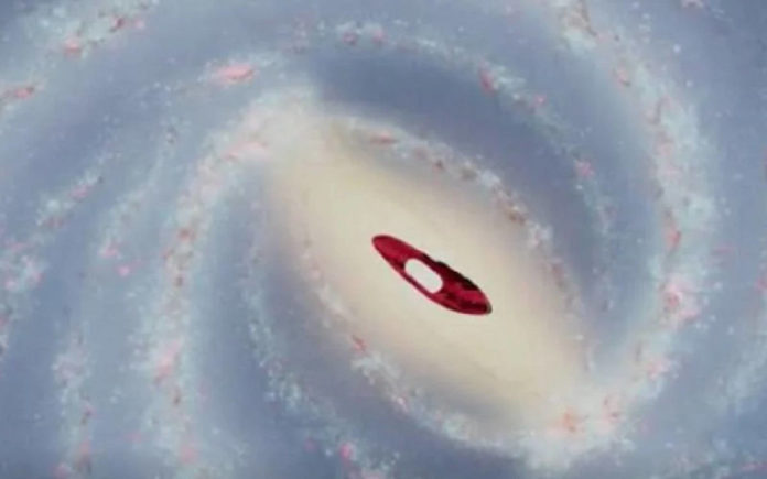 Cahaya Merah Misterius di Bima Sakti