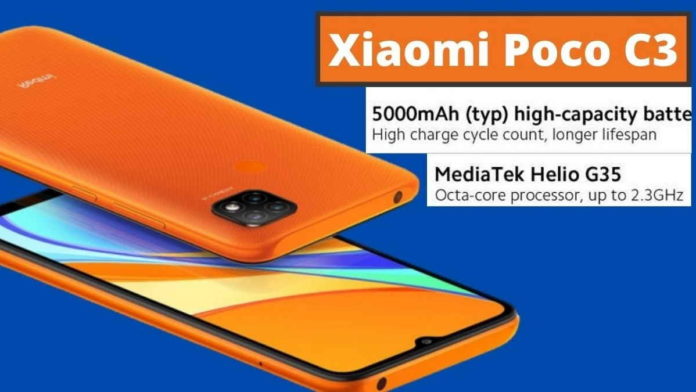 HP Xiaomi Poco C3