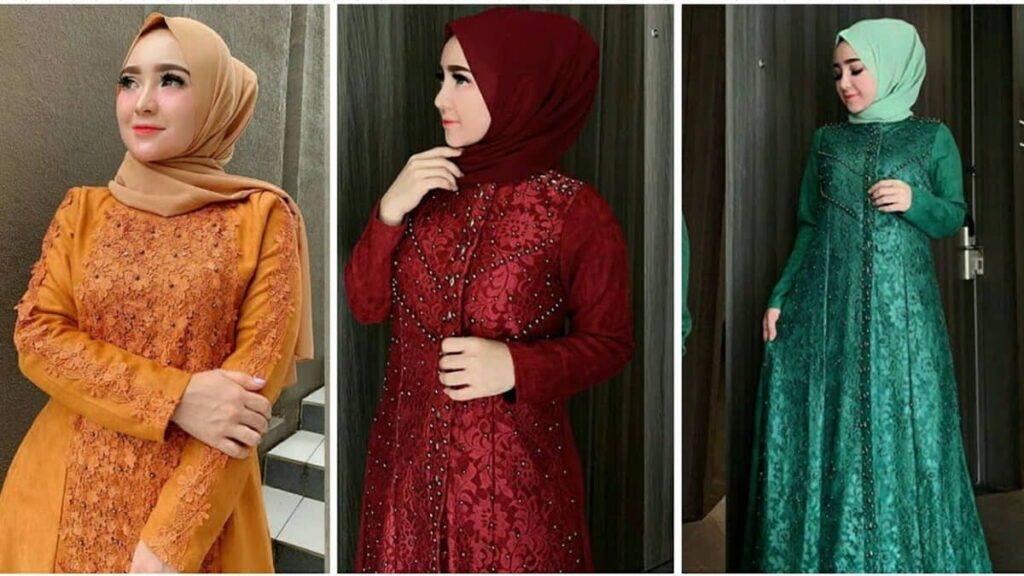Baju Gamis Brokat Terbaru