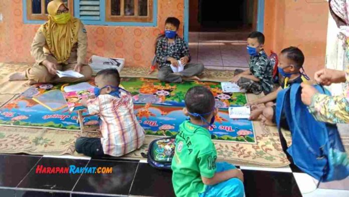 pembelajaran jarak jauh di Pangandaran