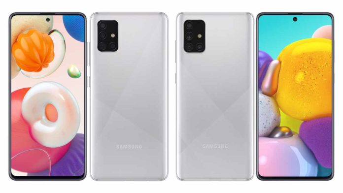 HP Samsung Galaxy A51 dan A71