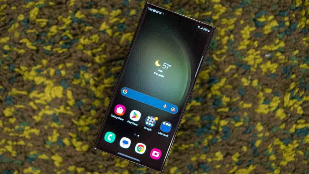 HP Samsung Layar Lengkung