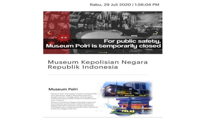 Hadir dalam Bentuk Digital, Berkunjung ke Museum Polri Bisa Lewat HP