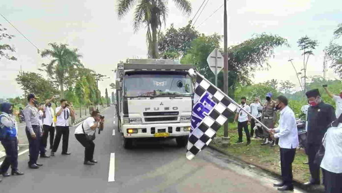 Jalan Lingkar Selatan Ciamis Difungsikan untuk Kendaraan Barang