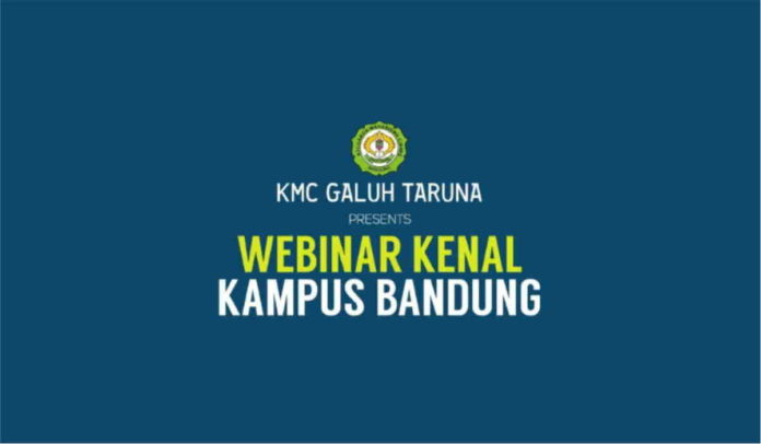 KMC Galuh Taruna Bandung Kenalkan Kampus Lewat Webinar