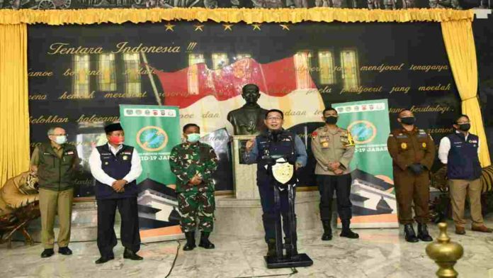 Level Kewaspadaan Covid-19 di Jabar