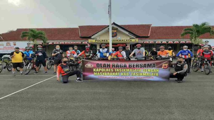 Polres Tasikmalaya Gowes Bareng