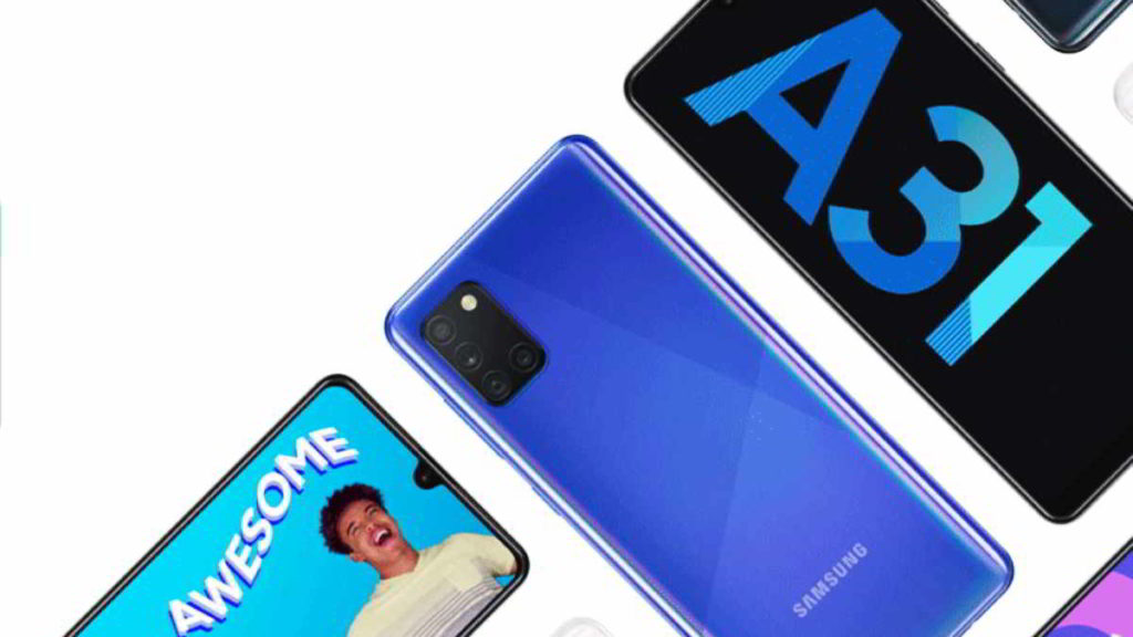Samsung Galaxy A31. Foto: Net/Ist.