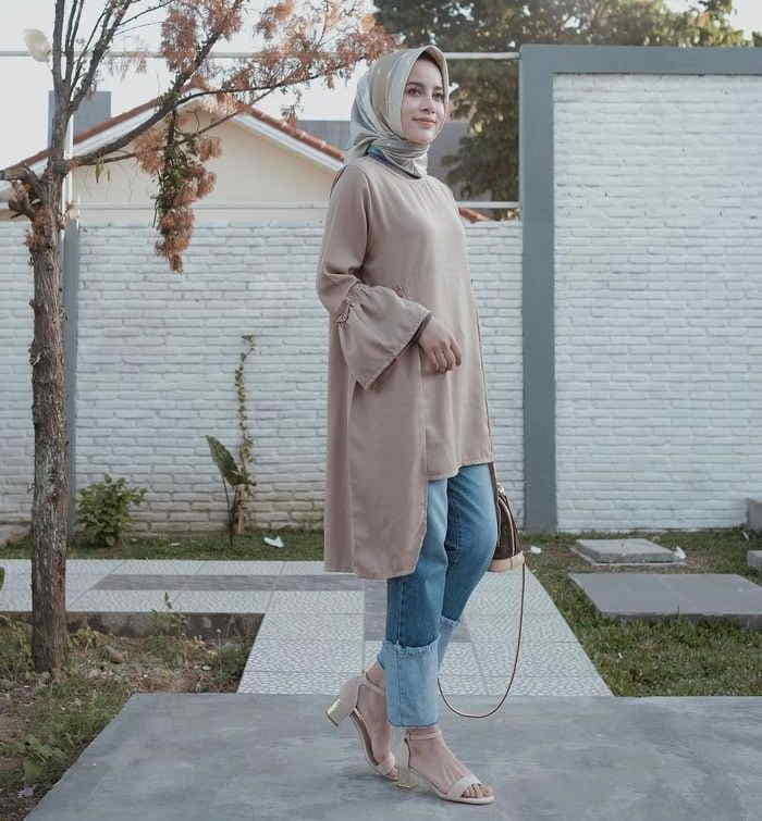 Style Tunik Hijab Kekinian
