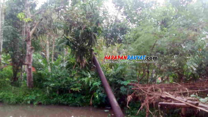 Tiang Listrik Patah