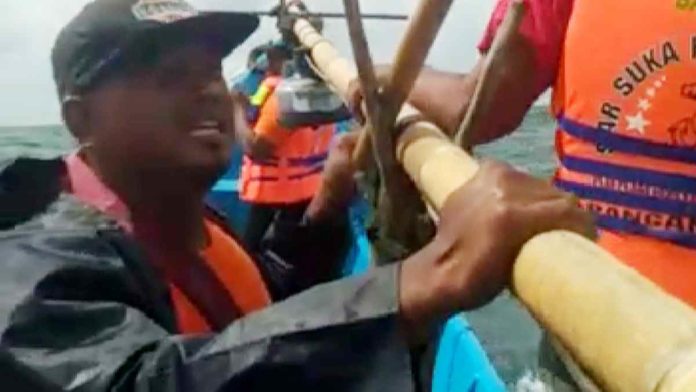 Tim gabungan tengah mencari nelayan hilang di pangandaran