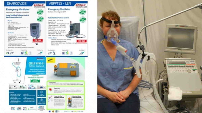Ventilator Corona Buatan Indonesia