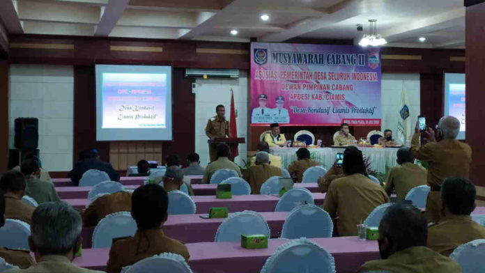 Yoyo Wahyono Terpilih Jadi Ketua Umum DPC APDESI Kabupaten Ciamis