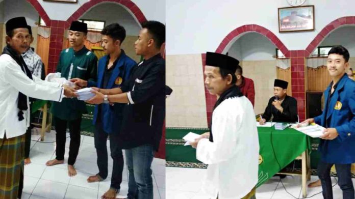 Anak Yatim & Jompo Dapat Santunan dari Mahasiswa STISIP Tasikmalaya