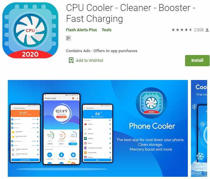 Aplikasi Pendingin HP Android